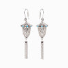 Lantern Joy Earrings - Silver - Shen Yun Shop