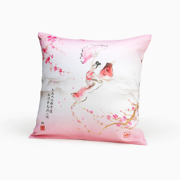 Plum Blossom Cushion Cover