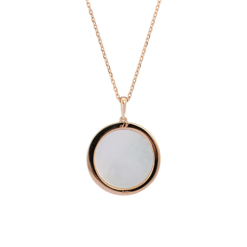 Divine Grace Fine Jewelry Pendant - White Mother of Pearl